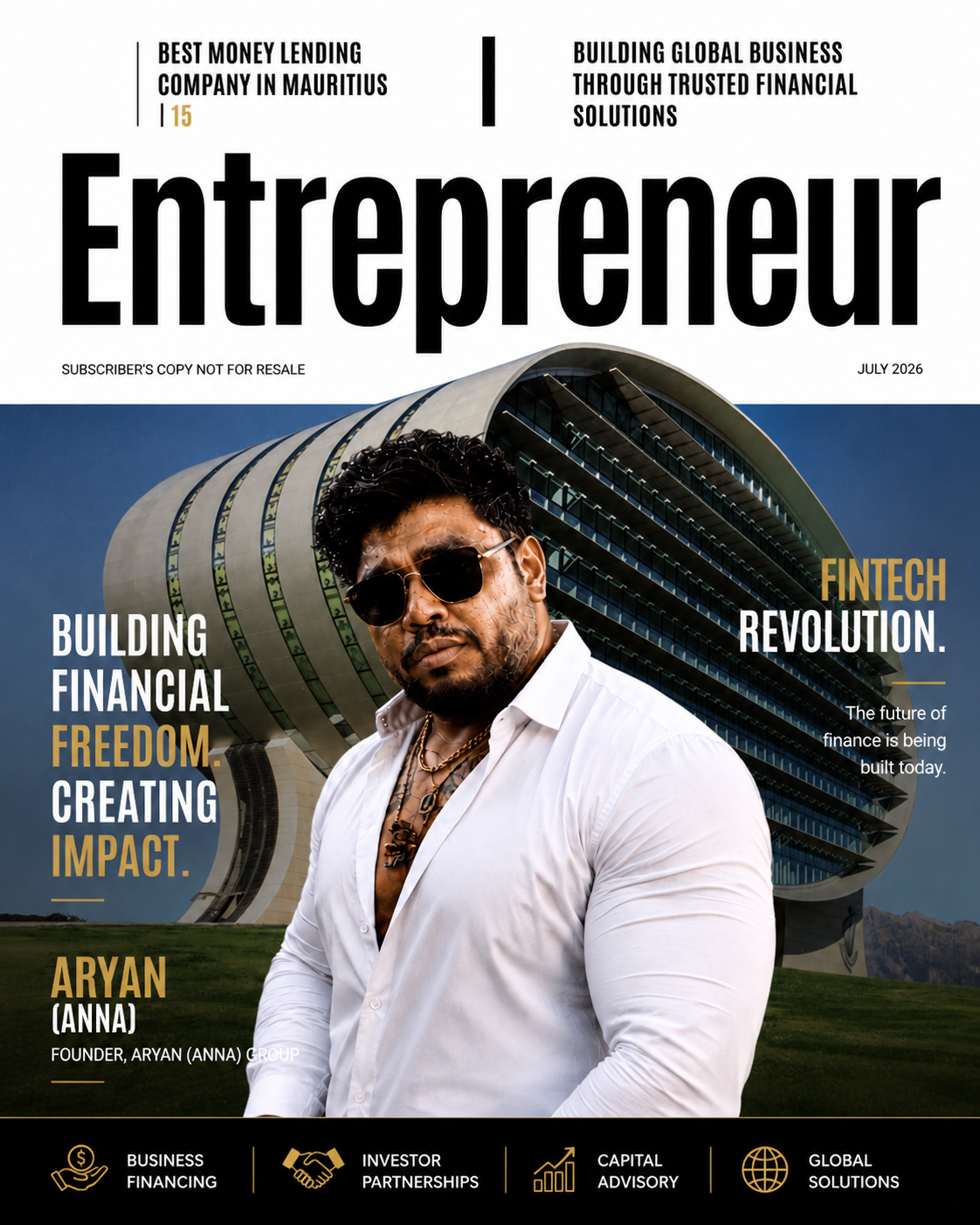 Money Lending in Mauritius: How Liquid King Is Supporting Global Business Growth Through Aryan (Anna) Group